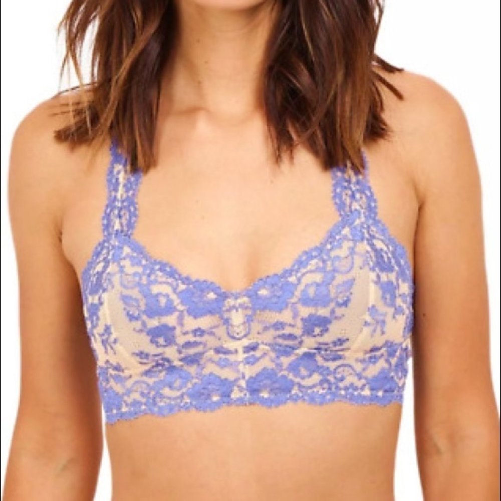 Free People wild roses galloon bralette, XS